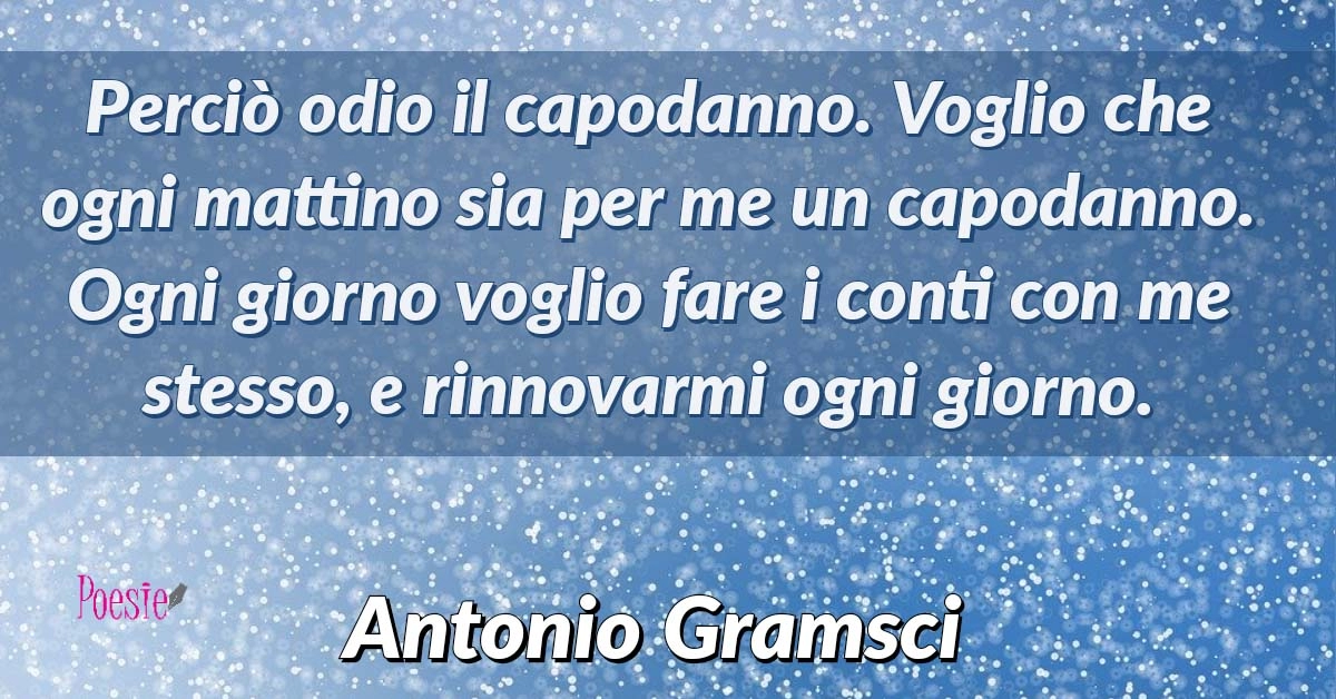 Antonio Gramsci Poesie Reportonline It