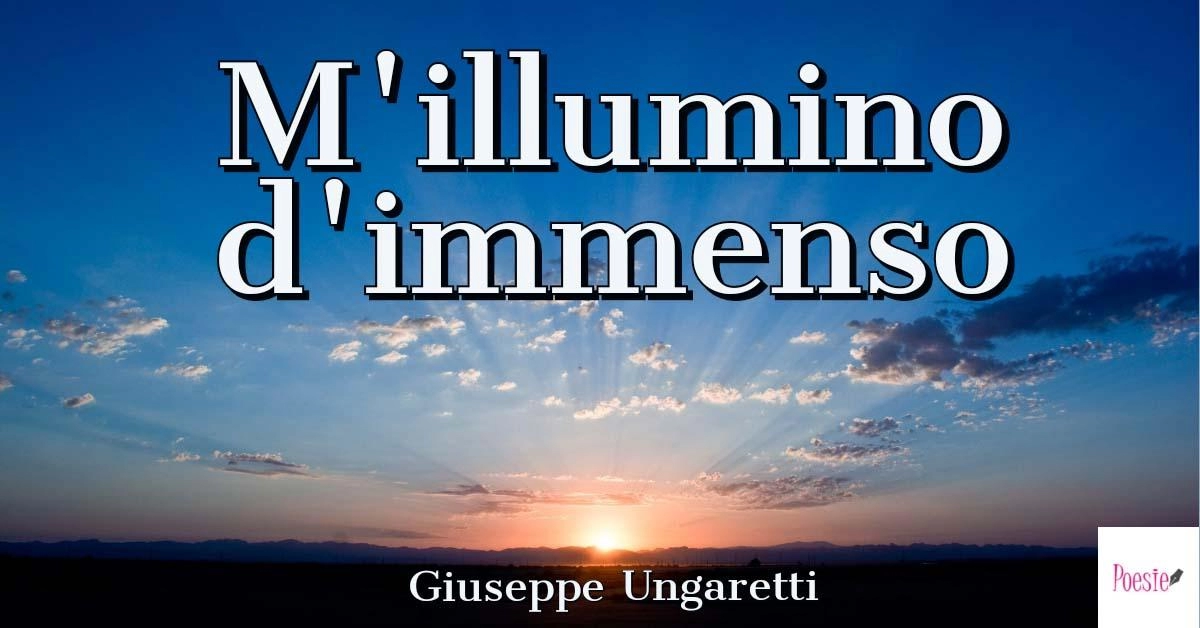 Poesia Di Giuseppe Ungaretti Mattina Poesie Di Giuseppe Ungaretti Poesie Reportonline It